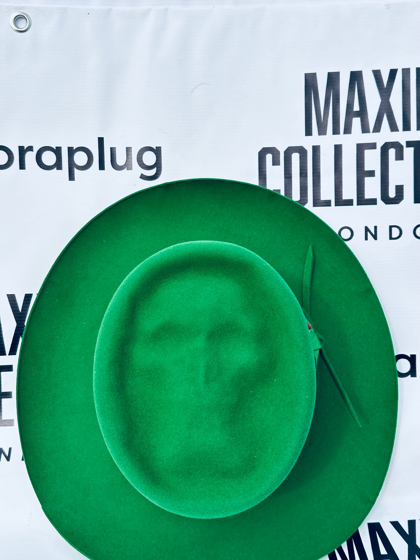 Emerald Green Rabbit Fur Fedora