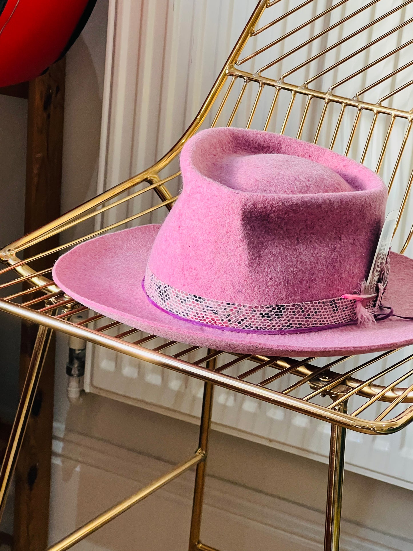 Asymmetry Dusty Pink Confetti