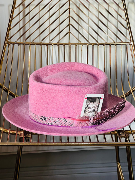 Asymmetry Dusty Pink Confetti