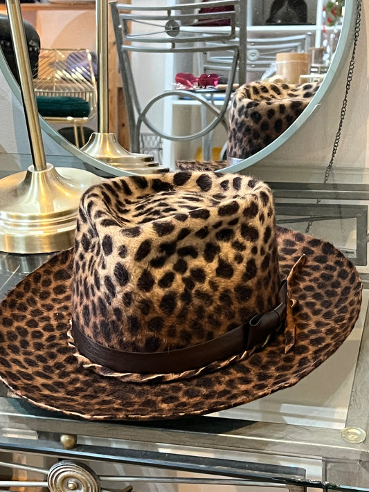 Melusine Rabbit Fur Fedora
